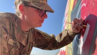 The Cyclone Division leaves a piece of the 38th Infantry Division in Kuwait
