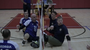 2020 Marine Corps Trials Sitting Volleyball Finals BRoll