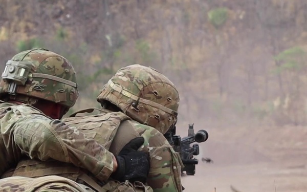 Charlie Company Support-by-Fire Training