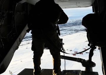 352d SOW Arctic Survival Rapids &amp; Live Ammunition Fire Training in Norway