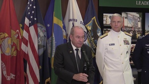 Press Briefing: Adm. Craig Faller, Brazilian Minister of Defense Fernando Azevedo