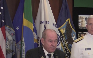 Press Briefing: Adm. Craig Faller, Brazilian Minister of Defense Fernando Azevedo