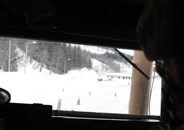 CLB-451 conducts winter driving course