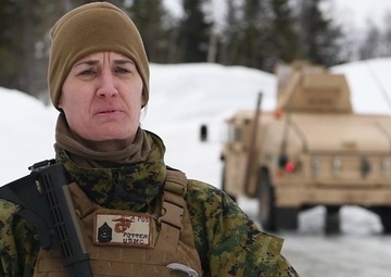 Gunnery Sgt. Jaclyn Potter interview