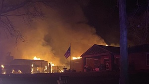 Oklahoma Army Guardsman saves woman from fire