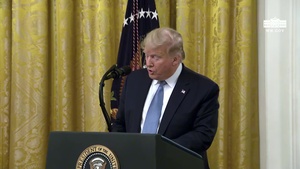 President Trump Presents the Presidential Medal of Freedom to General Jack Keane