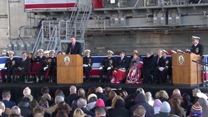 USS Hershel "Woody" Williams (ESB 4) Commissioning (EDITED)