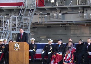 USS Hershel "Woody" Williams (ESB 4) Commissioning (EDITED)