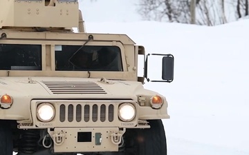 CLB-451 conducts winter driving course