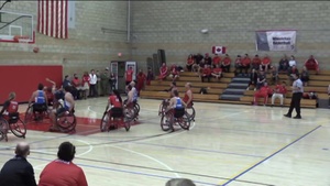 Marine Corps Trials Wheelchair Basketball Finals, Part 1