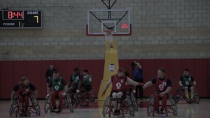 2020 Marine Corps Trials Wheelchair Basketball Finals B-Roll