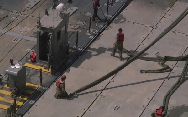 Native Fury 2020 Trident Pier Construction in daytime B-Roll