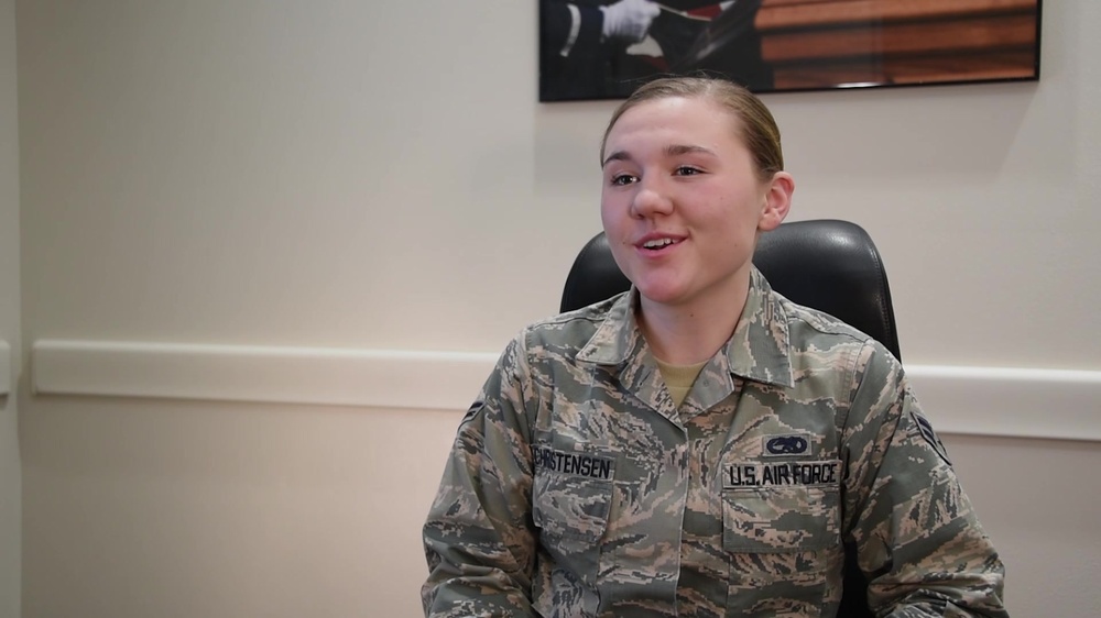 DVIDS - Video - Airman 1st Class Hannah Christensen Earns Iowa Airman ...