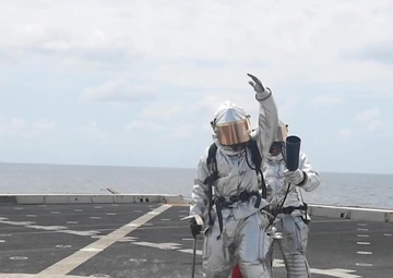 Cobra Gold 20: USS Green Bay (LPD 20) General Quarters, March 4, 2020