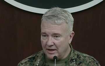 CENTCOM Commander Takes Questions From Reporters