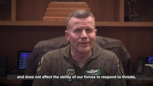 SACEUR REMARKS ON EXERCISE MODIFICATIONS DUE TO CORONAVIRUS