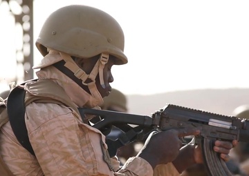 Individual weapon and close-quarters battle training at Flintlock 20