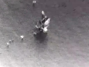 AC-130 live-fire exercise B-roll