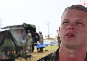 OC Spray/Tazer training: 1st Bn, 6th Marine Regiment