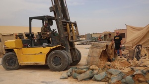 U.S. Troops prepare Al Qa'im base transfer to Iraqi Security Forces