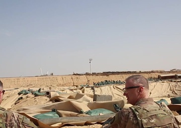 Brig. Gen. Barker visits Al Qa'im Base
