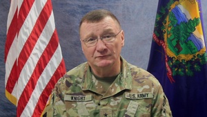 U.S. Army Brig. Gen. Greg Knight Gives an Update On The Vermont National Guard And The Coronavirus