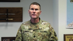 Video: 7th MSC Command Sgt. Maj. discusses COVID-19