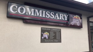 Soldiers volunteer to help stock commissaries (No CG)