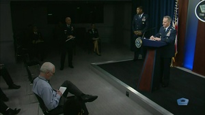 Top Air Force General Holds News Briefing