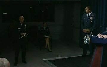 Top Air Force General Holds News Briefing