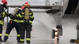 NATO Firefighter Fundamental Course B-Roll 2