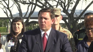 Florida Governor Ron DeSantis Holds Press Conference Regarding COVID-19 Community-Based Testing Sites