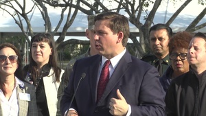 Florida Governor Ron DeSantis Holds Press Conference Regarding COVID-19 Community-Based Testing Sites