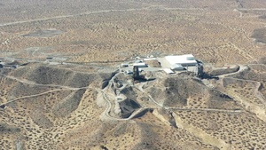 Edwards Rocket Test Stand Drone Video