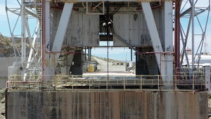 Edwards Rocket Test Stand Drone Video