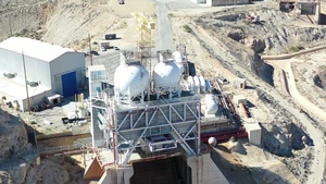 Edwards Rocket Test Stand Drone Video