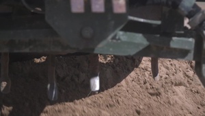 Marines construct expeditionary landing zone during Weapons and Tactics Instructor course 2-20