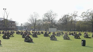 Fort Eustis AIT students' health screening and DFAC protocols