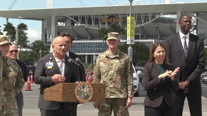 Governor Ron DeSantis's COVID-19 Press Conference at Hard Rock Stadium (2 of 2)