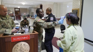 Maryland National Guard Conduct Health Screenings at Maryland State House