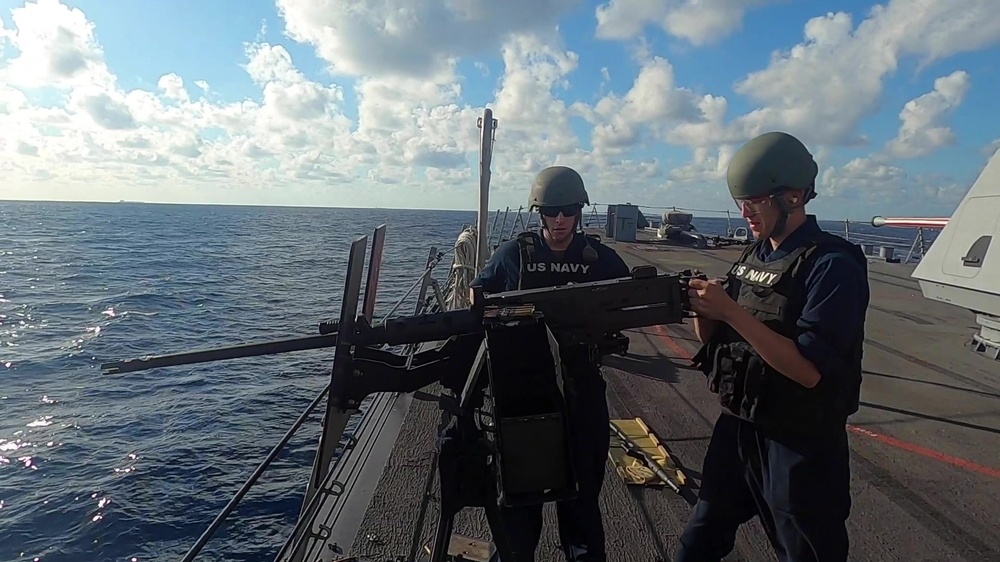 DVIDS - Video - Gunnery Exercises USS Detroit