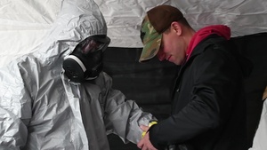 13th Civil Support Team, R.I. National Guard Demonstrate PPE Readiness
