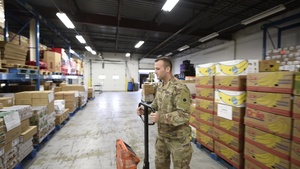 Ohio National Guard Helps Food Banks (B-Roll)