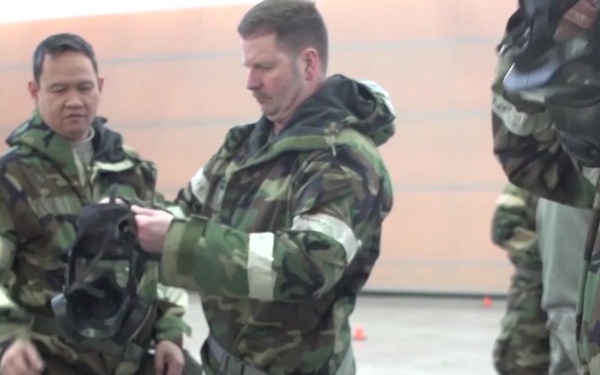 Evaluating a Simulated Protective Suit