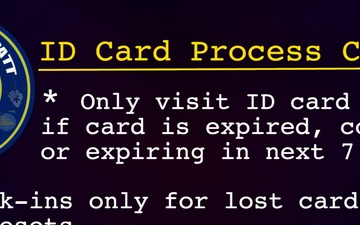 ID Card Process Changes