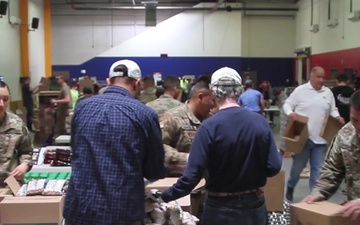 Soldiers help St. Mary's Food bank