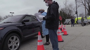 Pennsylvania National Guard helping Montgomery County administer COVID-19 tests