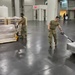 FEMA Field Hospital for setup at the Jacob Javits Convention Center in New York City