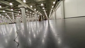 FEMA Field Hospital for setup at the Jacob Javits Convention Center in New York City