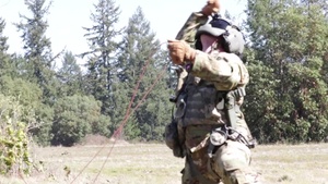 U.S. Army Soldiers conduct casualty lane training exercise